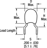 Vishay Sprague 199D227X0010F6V1