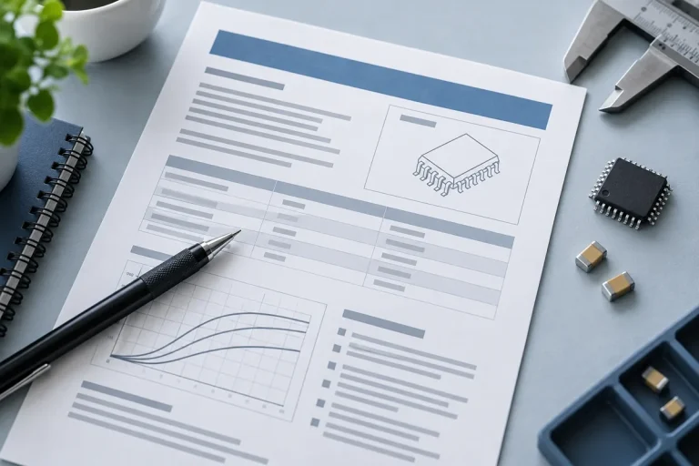 How to Read a Component Datasheet: The Seven Sections That Decide a Part